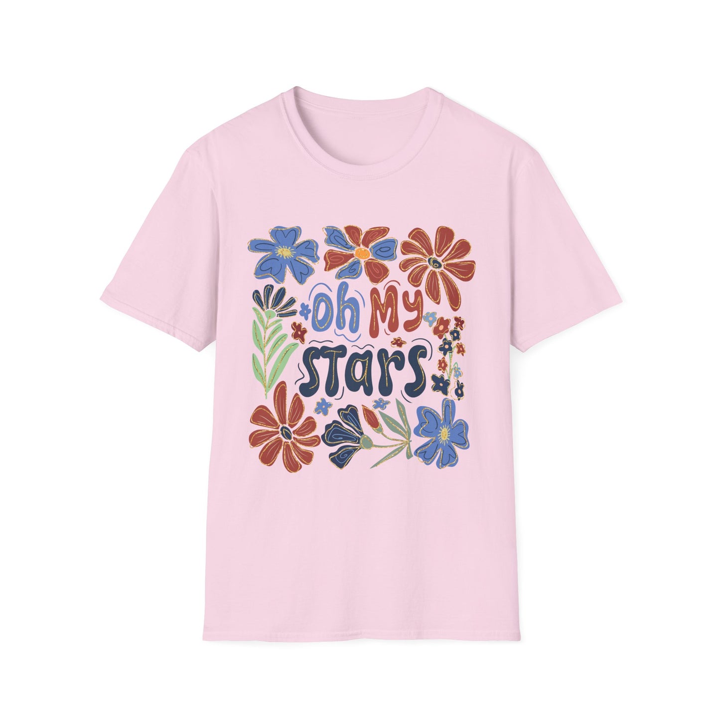 Oh My Stars, Boho floral, 4th of July, Casual Wear, Gift for Her, Festival Outfit, Beachwear