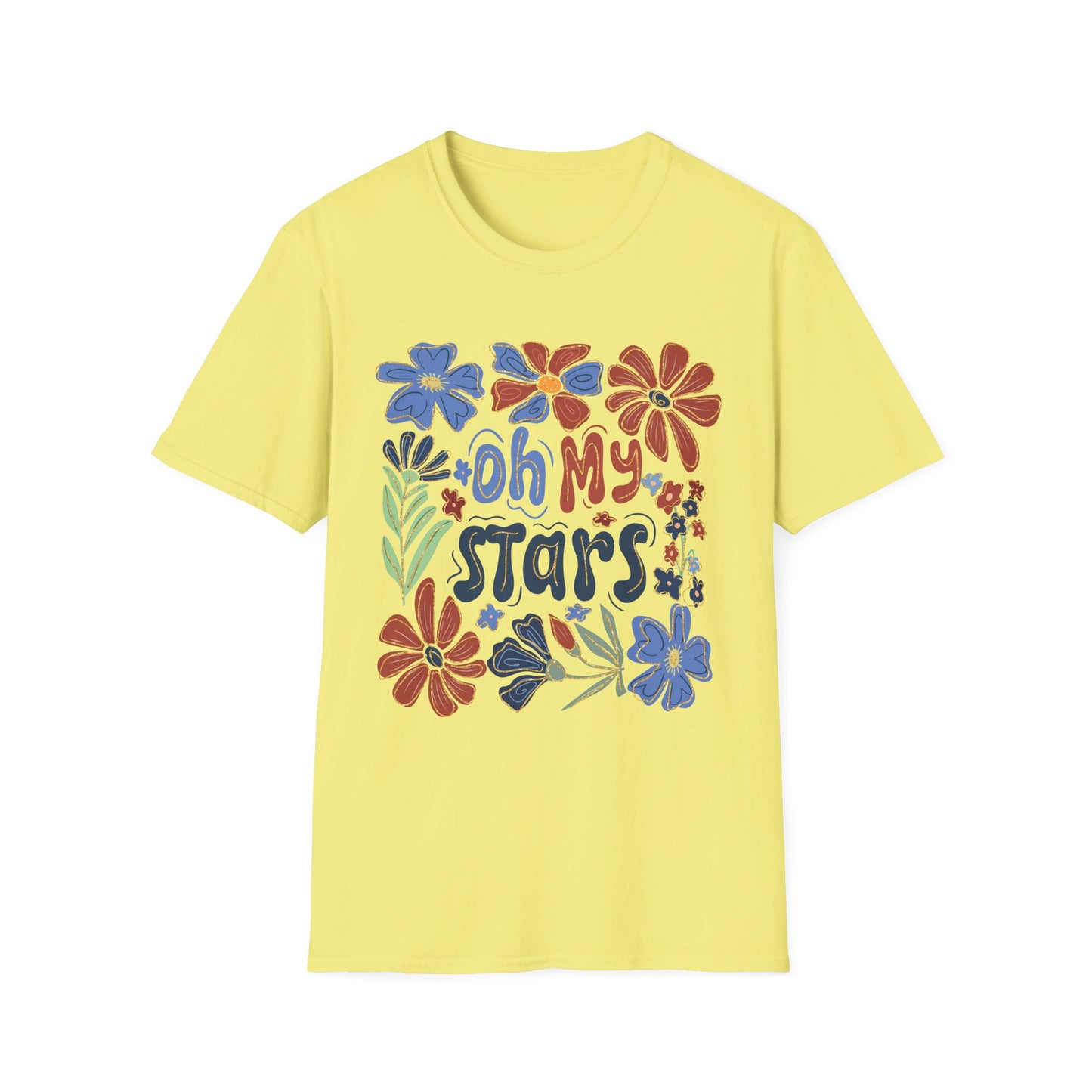Oh My Stars, Boho floral, 4th of July, Casual Wear, Gift for Her, Festival Outfit, Beachwear