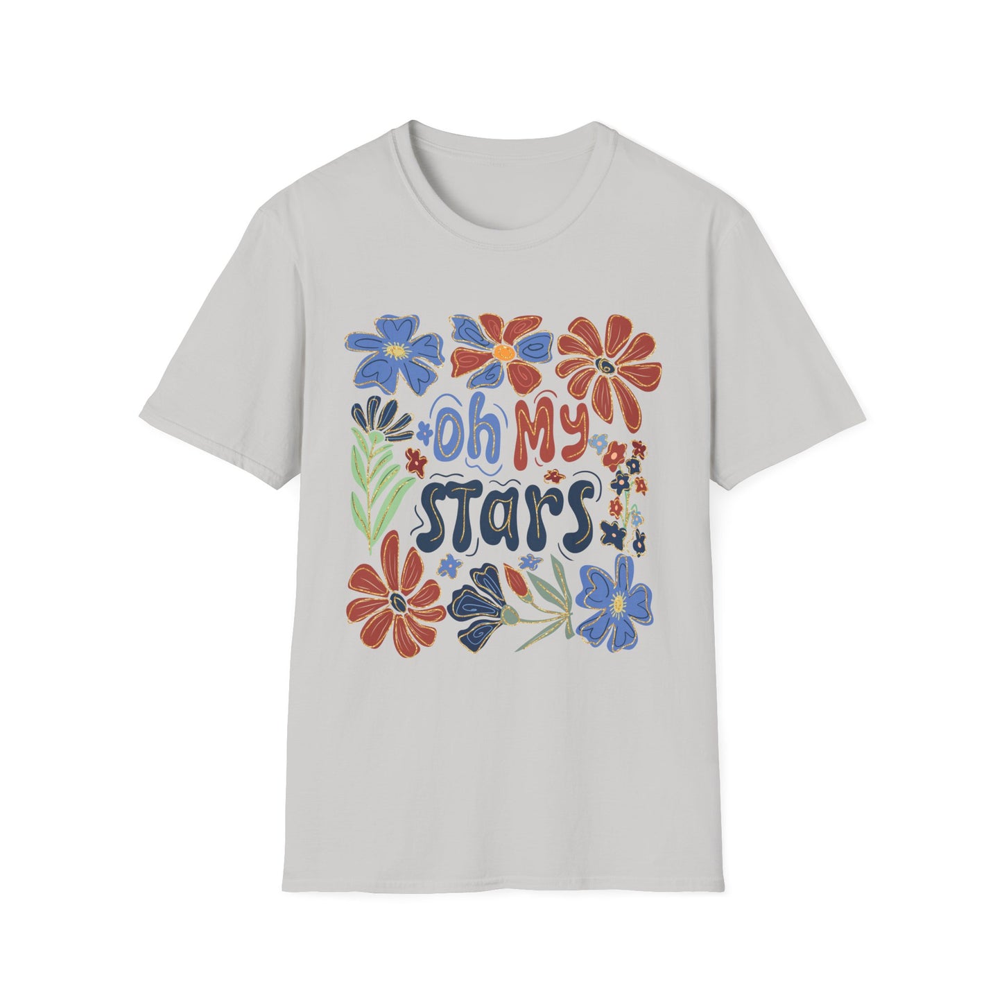 Oh My Stars, Boho floral, 4th of July, Casual Wear, Gift for Her, Festival Outfit, Beachwear