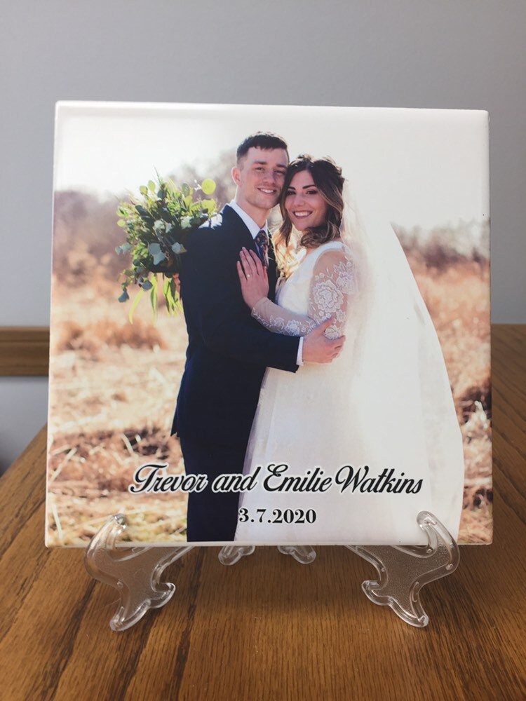 Custom Ceramic Tile (plaque), Personalized Ceramic Tile